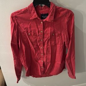 Button down long sleeve shirt